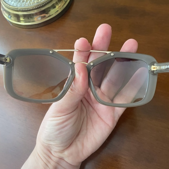 PRADA Sunglasses- taupe color - Picture 4 of 6